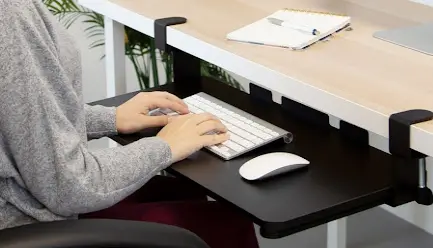 correct posture ergonomics work desk Keyboard Emergent Healing